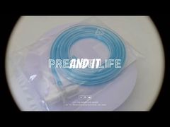 Hamilton 155500 Flowsensor voor baby's/neonaten OD15m-OD15F connector Blauwe kleur