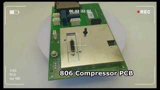Puriteinse Bennett 806 compressorprintplaat 4-075802-SP