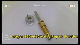 Drager 8606910 Reparatieoplossing voor spruitstukgasdoseerklep