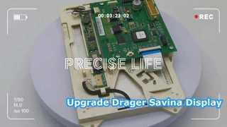 Drager Savina 8420606 Vervanging kleurendisplay