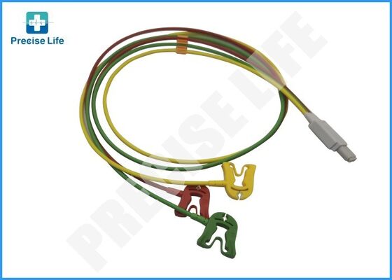PH M1672A EKG ledset Grabber IEC kleurcode ICU 3 leadset clip